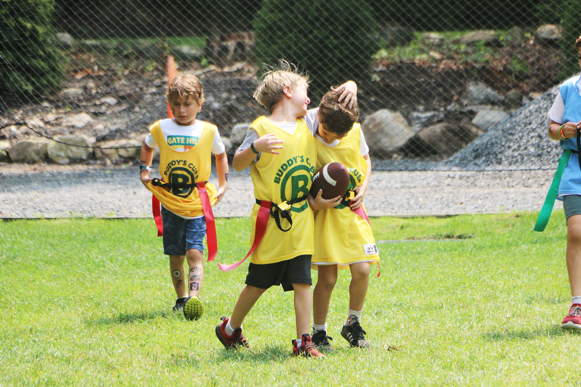 pathfinders playing football